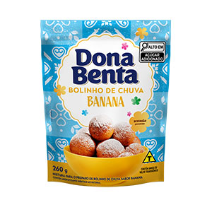 Mistura para Bolinho de chuva Dona Benta <br>Banana